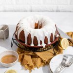 Lemon bundt cake.